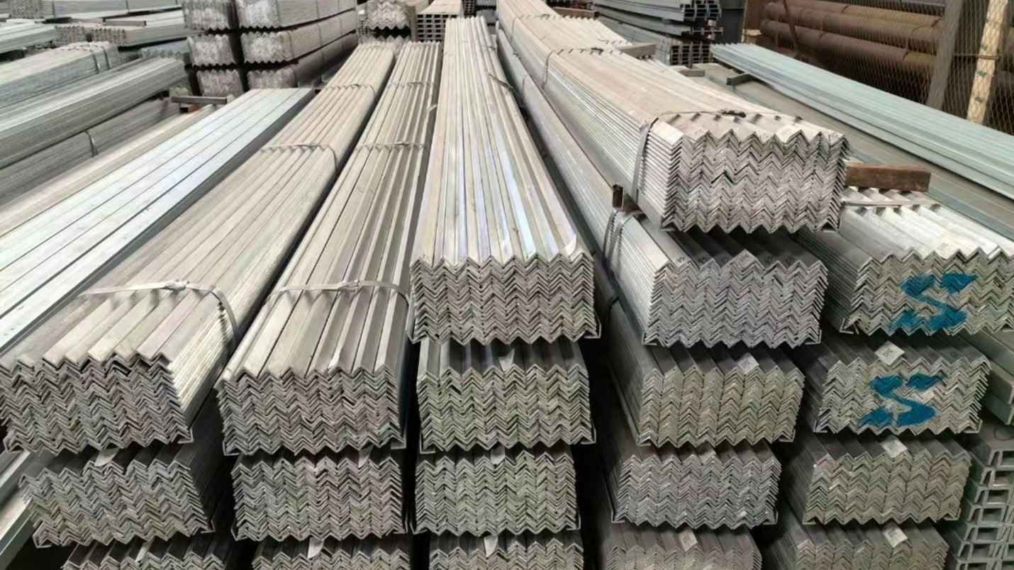 A large number of Coated Steel in the warehouse